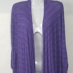Charlotte Russe Purple cardigan